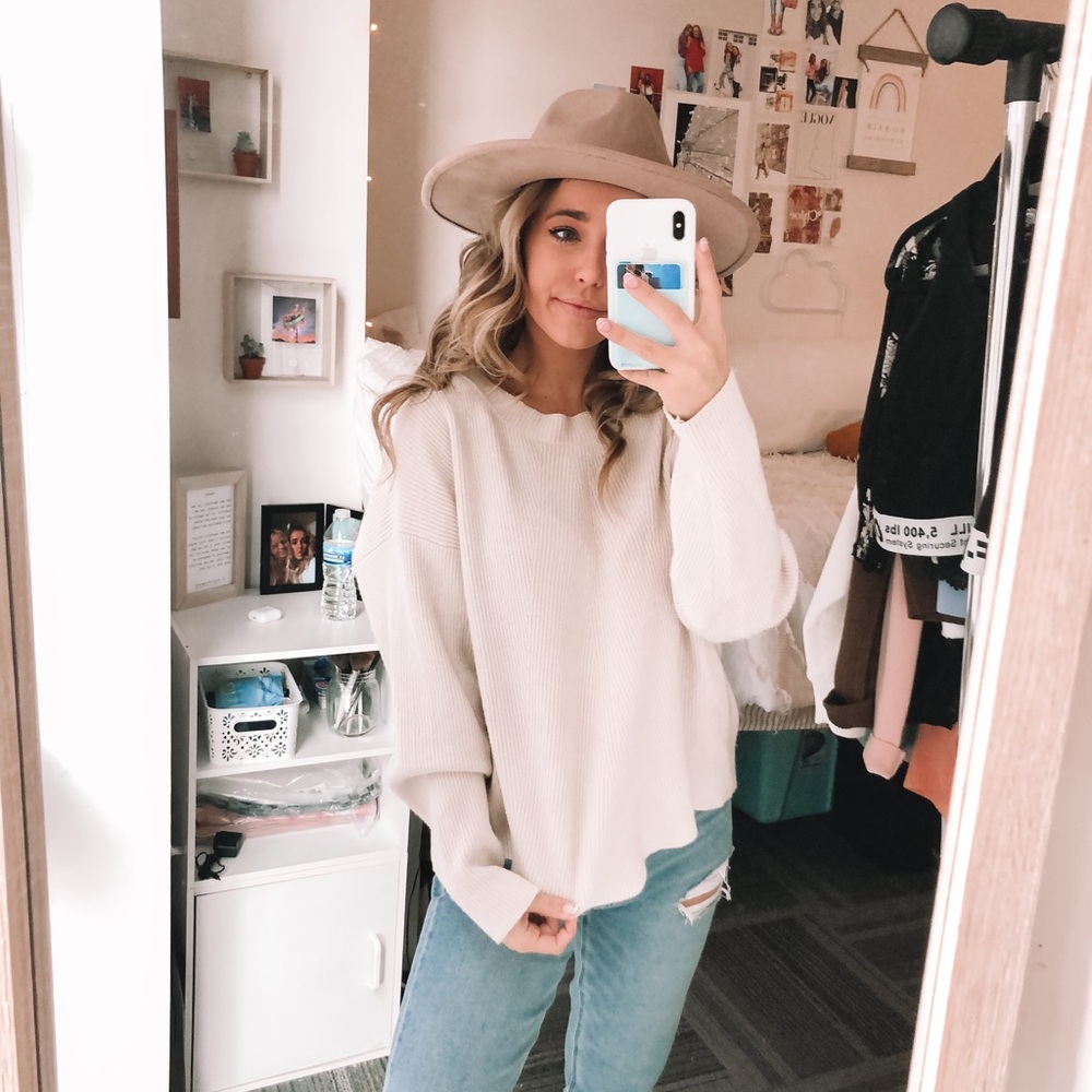 Zara Cream Sweater!! - Picture 1 of 12